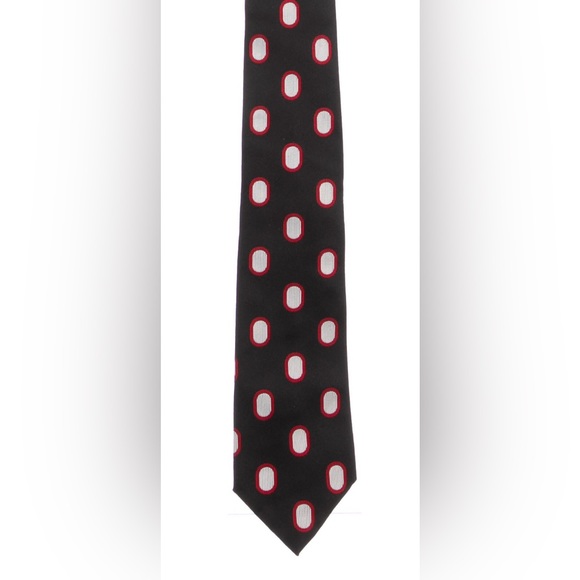 GUCCI NEW! 🎁 Silk Polka Dot Tie w/ Tags. Authenticated. Rare Pattern. Unique 🤩 - Picture 1 of 2